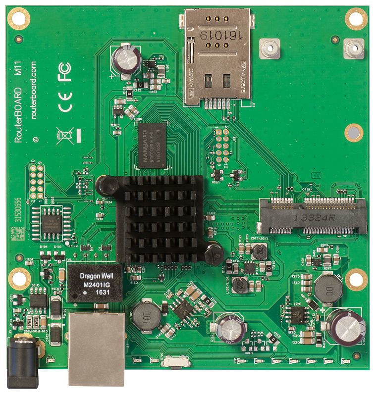 MikroTik-RBM11G-|-Router-|-1x-RJ45-1000Mb-s-1x-miniPCI-e-1x-SIM