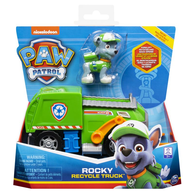 PAW-Patrol-|-Camion-per-la-raccolta-di-rifiuti-riciclabili-di-Rocky-|-Veicolo-e-personaggio-di-Rocky-|-Giochi-per-bambini-dai-3-anni-in-su