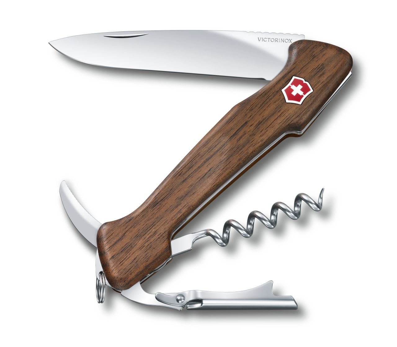 Victorinox V-0.97 01.63 Coltello tascabile Wine Master con manico in legno legno di noce