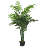 vidaXL Palma Artificiale 18 Foglie 80 cm Verde