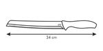 Tescoma-Coltello-pane-20-cm-Sonic