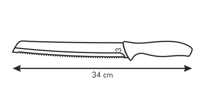 Tescoma-Coltello-pane-20-cm-Sonic