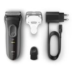 Braun-Series-3-ProSkin-3000s-Rasoio-Elettrico-Nero---Rasoio-Elettrico-Ricaricabile