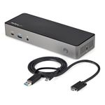 StarTech.com-USB-C-e-USB-A-Dock---Docking-station-triplo-monitor-DisplayPort-HDMI-4K-60Hz---85W-Power-Delivery-6x-USB-GbE--DK31C3HDPDUE-