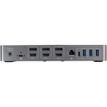 StarTech.com-USB-C-e-USB-A-Dock---Docking-station-triplo-monitor-DisplayPort-HDMI-4K-60Hz---85W-Power-Delivery-6x-USB-GbE--DK31C3HDPDUE-