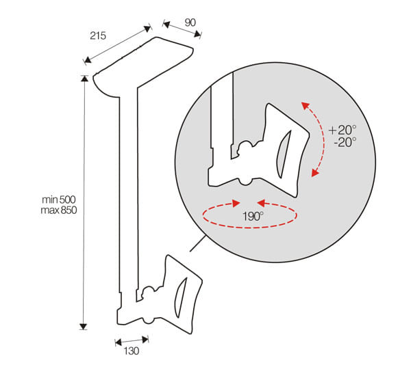 ITB-OM26073-Supporto-per-display-espositivi-762-cm--30---Nero