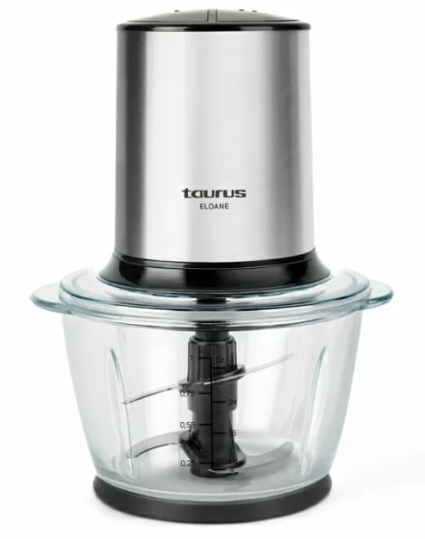Taurus 925017000 tritaverdure elettrico 1 L 400 W Nero, Acciaio inossidabile
