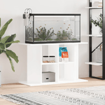 vidaXL Supporto per Acquario 100x40x60 cm in Legno ingegnerizzato Bianco