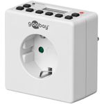 Link Goobay 93256 timer elettrico Bianco Timer giornaliero/settimanale