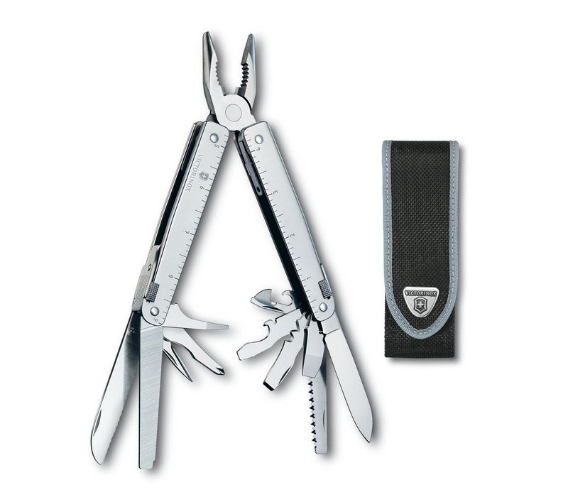 Victorinox-3.0323.N-pinza-multiuso-Tascabile-23-strumenti-Grigio