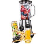 MPM MBL-15M frullatore 1 L Frullatore da tavolo 450 W Acciaio inox