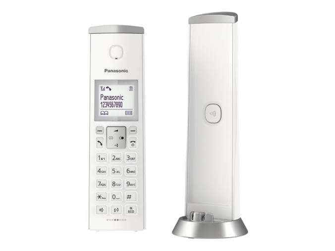 Panasonic-KX-TGK210-Telefono-DECT-Identificatore-di-chiamata-Bianco