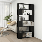 vidaXL Libreria/Divisorio Nero 100x24x188 cm