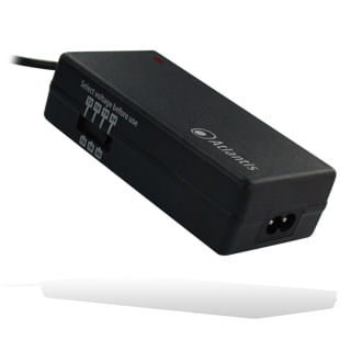 Atlantis ALIMENTATORE UNIVERSALE ATLANTIS P008-SC-75 x NOTEBOOK E MONITOR DA 75W 8 connettori intercambiabili