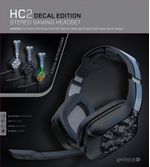 Gioteck-HC2-Auricolare-Cablato-A-Padiglione-Giocare-Nero-Grigio