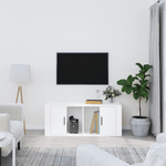 vidaXL Mobile Porta TV Bianco 100x35x40 cm in Legno ingegnerizzato