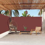 vidaXL Tenda da Sole Laterale Retrattile Marrone 180x600 cm