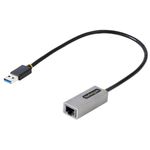 StarTech.com Adattatore di rete da USB 3.0 a Ethernet Gigabit - 10/100/1000 Mbps, da USB a RJ45, Convertitore da USB 3