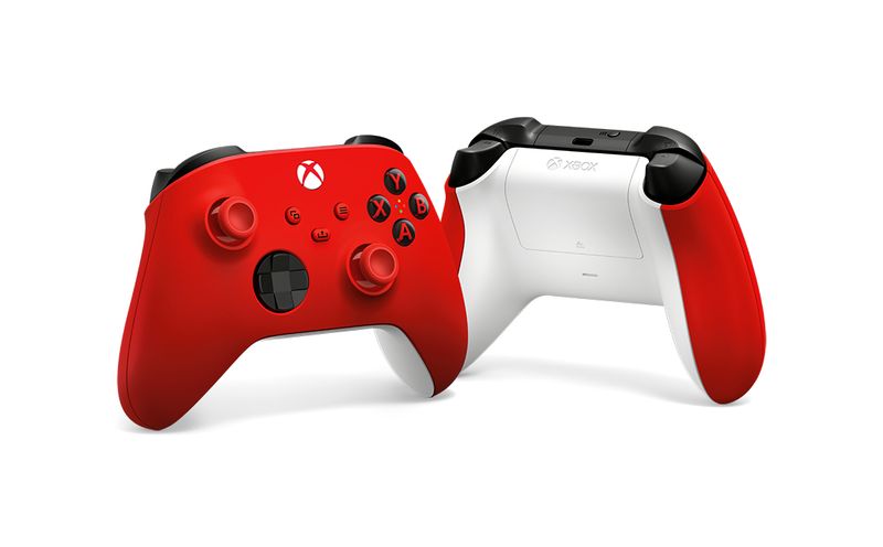 Microsoft-Pulse-Red-Rosso-Bluetooth-USB-Gamepad-Analogico-Digitale-Xbox-Xbox-One-Xbox-Series-S-Xbox-Series-X