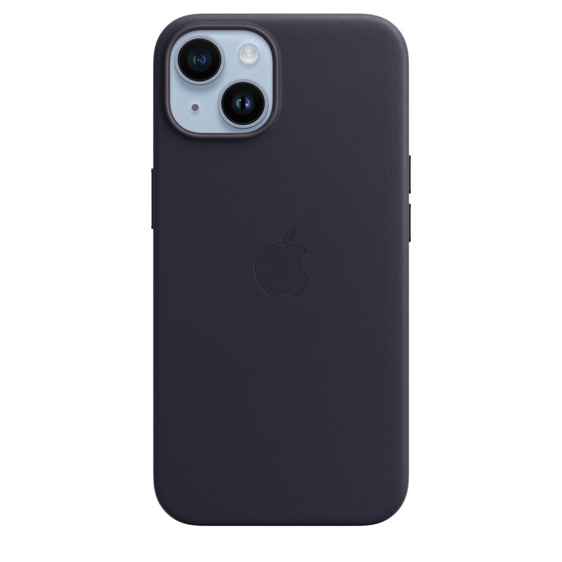 Apple-Custodia-iPhone-14-in-Pelle---Inchiostro