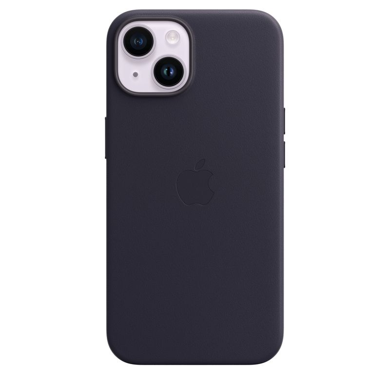 Apple-Custodia-iPhone-14-in-Pelle---Inchiostro