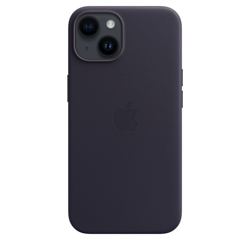 Apple-Custodia-iPhone-14-in-Pelle---Inchiostro