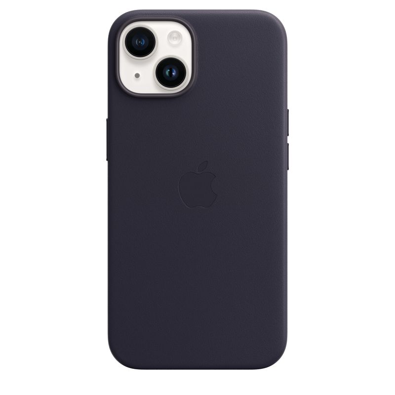 Apple-Custodia-iPhone-14-in-Pelle---Inchiostro