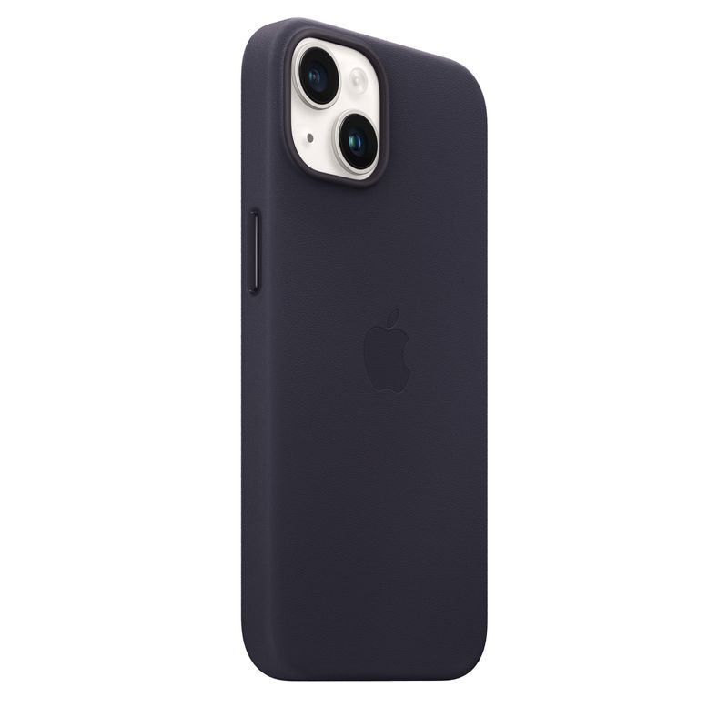 Apple-Custodia-iPhone-14-in-Pelle---Inchiostro
