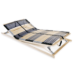 VidaXL Rete a Doghe 7 Zone con 42 Doghe 140x200 cm