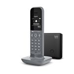 Gigaset CL390A Telefono analogico/DECT Grigio