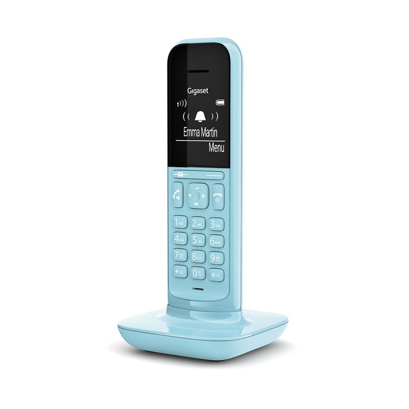 Gigaset-CL390A-Telefono-analogico-DECT-Blu