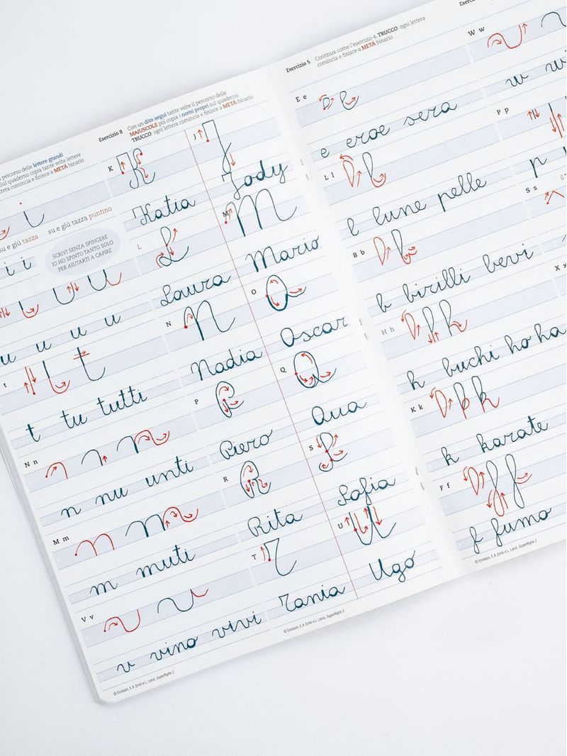 Erickson-Super-righe-2-quaderno-per-scrivere-A4-76-fogli-Multicolore