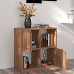 vidaXL Libreria Rovere Marrone 60x27,5x59,5 cm in Truciolato