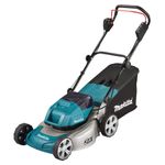 Makita DLM460Z tagliaerba Batteria Nero, Blu