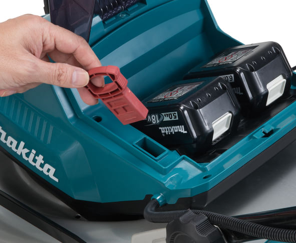 Makita-DLM460Z-tagliaerba-Batteria-Nero-Blu