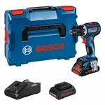 Bosch GSR 18V-90 C 2100 Giri/min 1,1 kg Nero, Blu