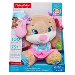 Fisher-Price-La-Sorellina-del-Cagnolino-Ridi-e-Impara-Morbido-Peluche-Educativo-con-Musica-e-Canzoni-Giocattolo-per-Bambini-di-6---36-Mesi