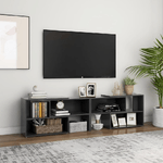 vidaXL Mobile TV Grigio 149x30x52 cm in Truciolato