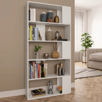 vidaXL Libreria/Divisorio Bianco 80x24x159 cm in Truciolato