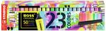 STABILO-Evidenziatore---BOSS-ORIGINAL-Desk-Set-50-Years-Edition---23-Colori-assortiti-9-Neon---14-Pastel