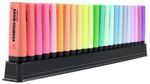 STABILO-Evidenziatore---BOSS-ORIGINAL-Desk-Set-50-Years-Edition---23-Colori-assortiti-9-Neon---14-Pastel