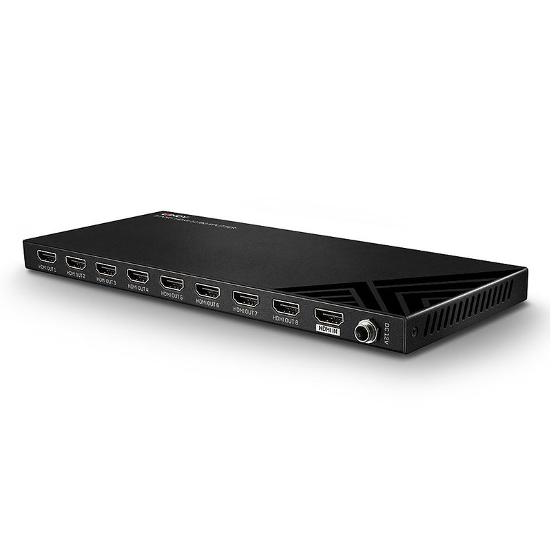 Splitter-LINDY-HDMI-18G-8-Porte---fino-a-4K-60Hz-4-4-4-con-HDR---HDCP-2.2---Gestione-dati-EDID---38237