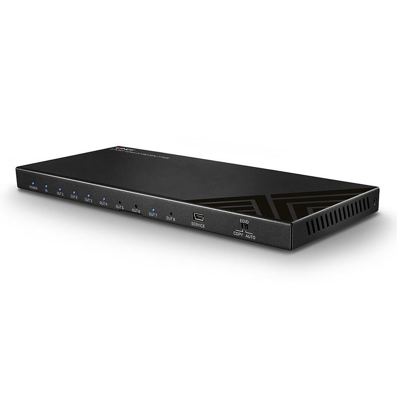 Splitter-LINDY-HDMI-18G-8-Porte---fino-a-4K-60Hz-4-4-4-con-HDR---HDCP-2.2---Gestione-dati-EDID---38237