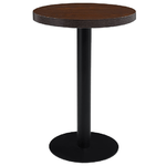 vidaXL Tavolo da Bistrot Marrone Scuro 60 cm in MDF