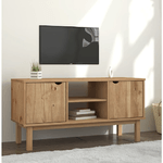 vidaXL Mobile TV OTTA 113,5x43x57 cm in Legno Massello di Pino