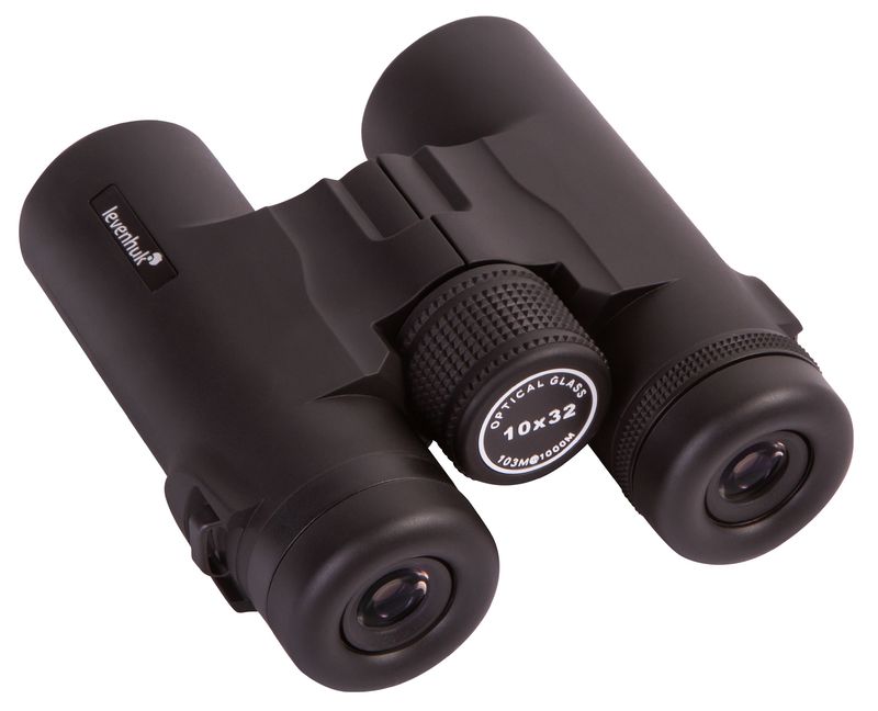 Levenhuk-Karma-BASE-10x32-binocolo-A-tetto-Nero
