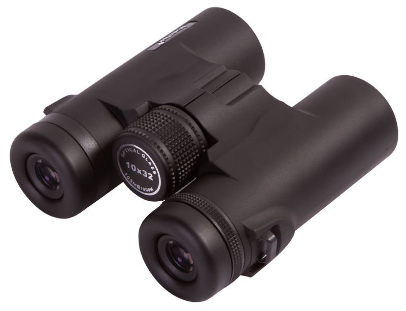 Levenhuk-Karma-BASE-10x32-binocolo-A-tetto-Nero