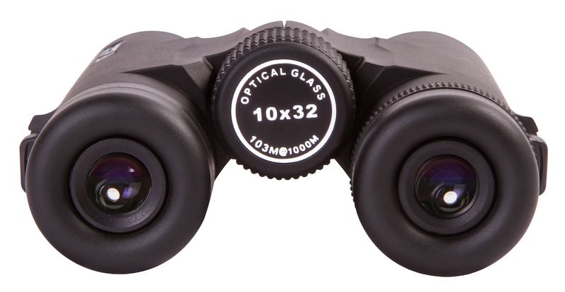 Levenhuk-Karma-BASE-10x32-binocolo-A-tetto-Nero