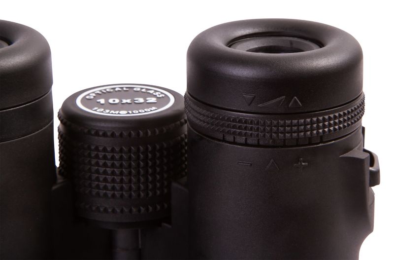 Levenhuk-Karma-BASE-10x32-binocolo-A-tetto-Nero