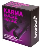 Levenhuk-Karma-BASE-10x32-binocolo-A-tetto-Nero